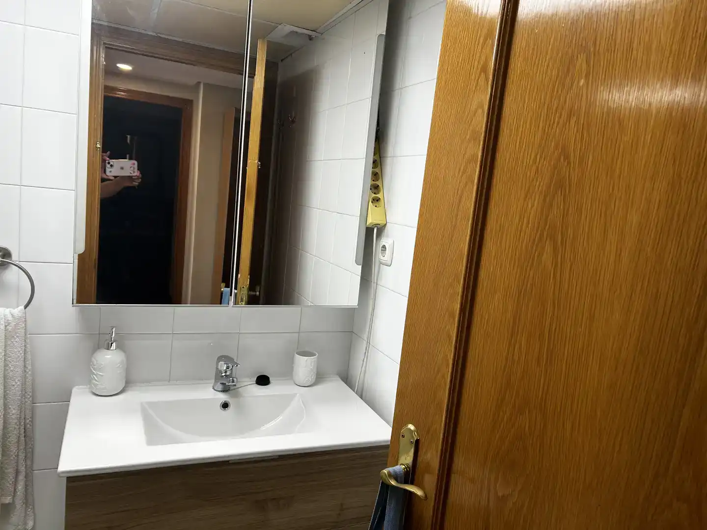 Baño de Piso para compartir en Murcia con Aire acondicionado, Parquet y Amueblado