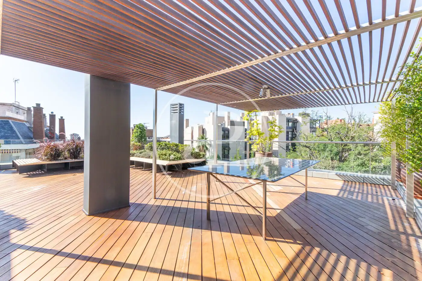 Terrace of Flat for rent in Barcelona  with Air Conditioner, Heating and Terrace