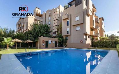 Swimming pool of Flat for sale in  Granada Capital  with Air Conditioner, Terrace and Swimming Pool