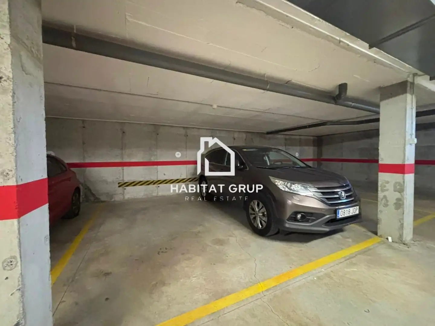 Parking of Flat for sale in Riudellots de la Selva  with Air Conditioner, Heating and Private garden
