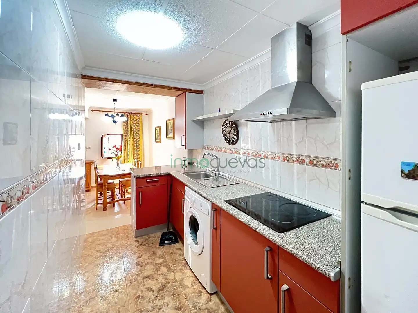 Küche von Einfamilien-Reihenhaus zum Verkauf in Cuevas del Almanzora mit Privatgarten, Terrasse und Möbliert