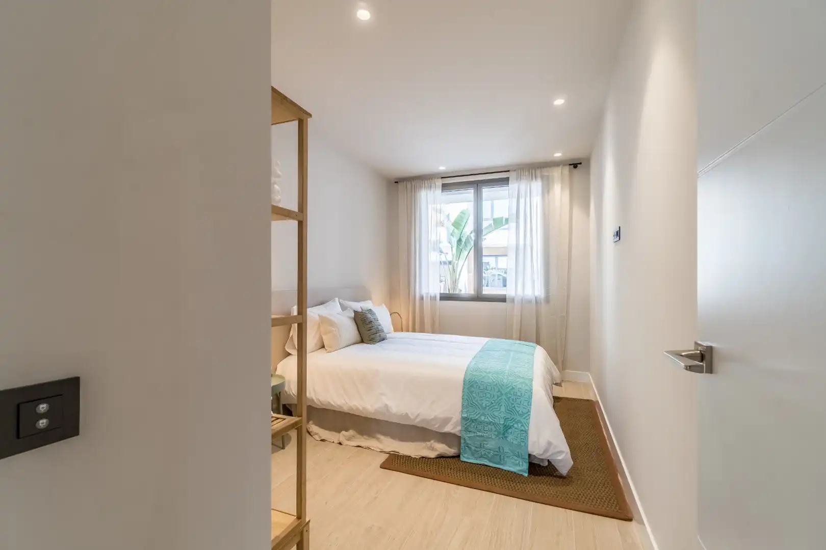 Habitación de Casa adosada de alquiler en Cambrils con Aire acondicionado, Calefacción y Jardín privado