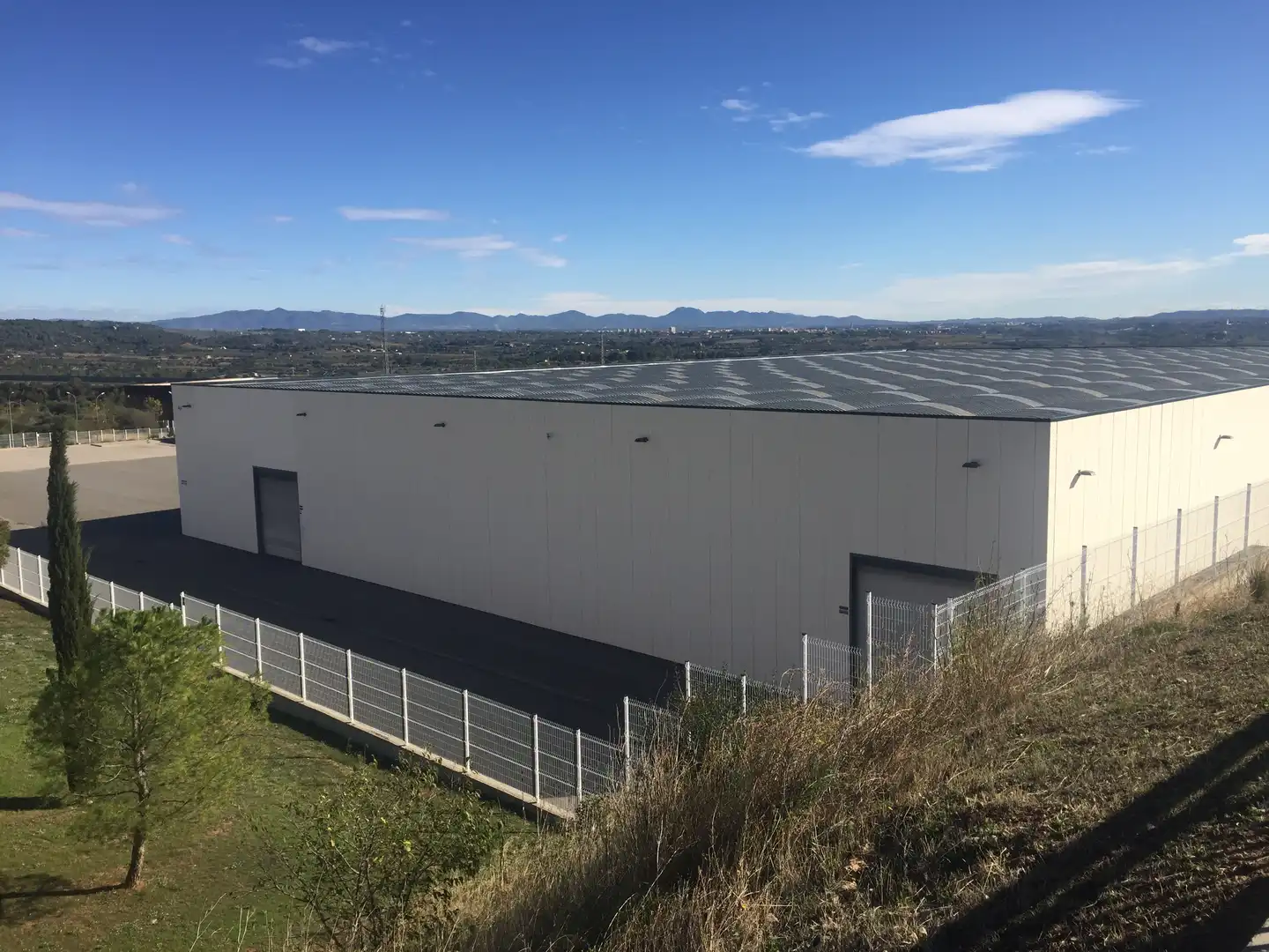 Vista exterior de Nave industrial de alquiler en Alcover con Calefacción