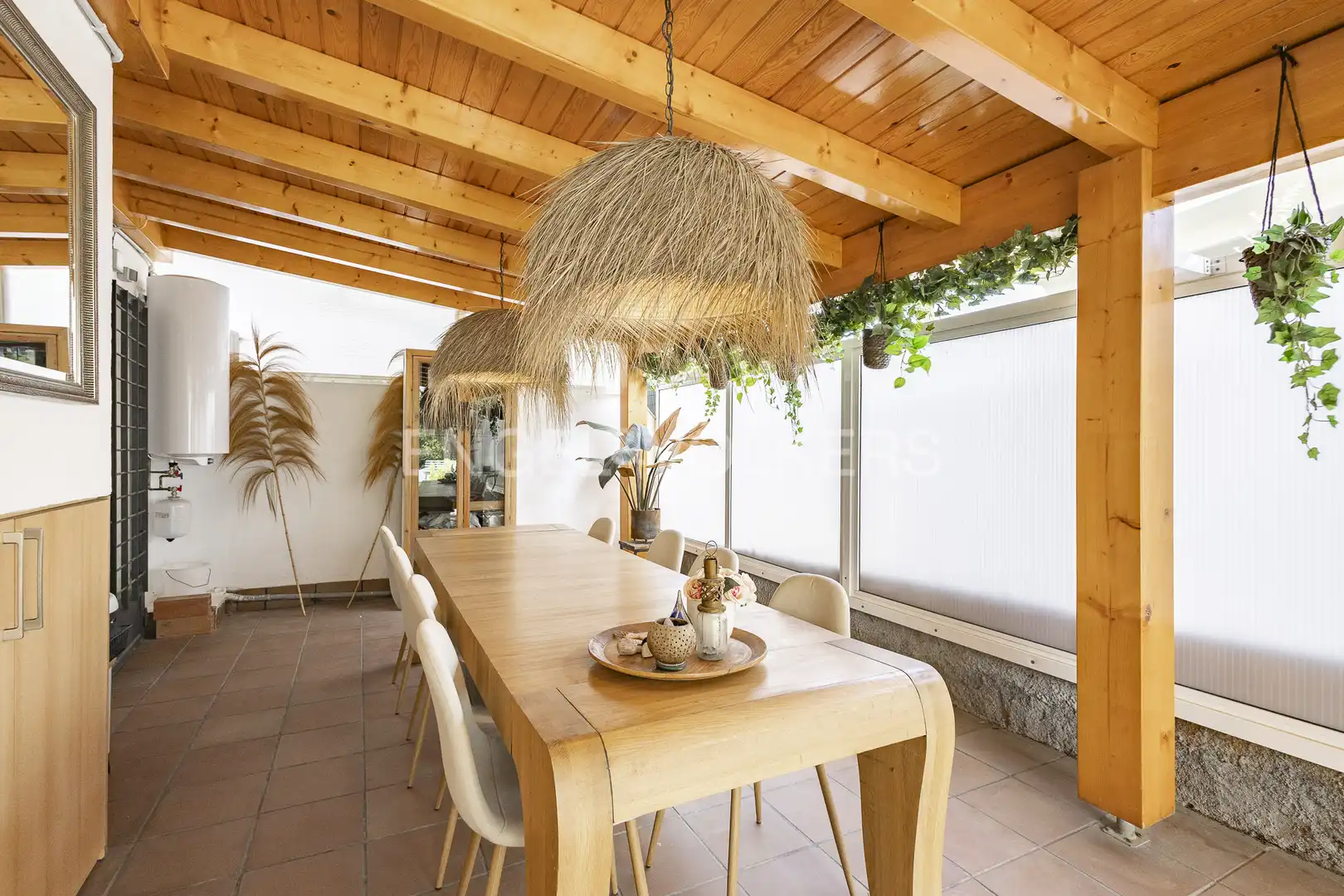 Terraza de Casa o chalet de alquiler en Naut Aran con Aire acondicionado, Calefacción y Jardín privado