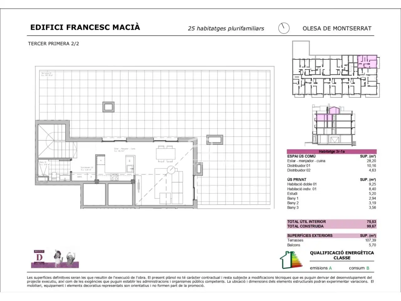 Duplex con ascensore in vendita a Avenida Francesc Macia, imagen 9