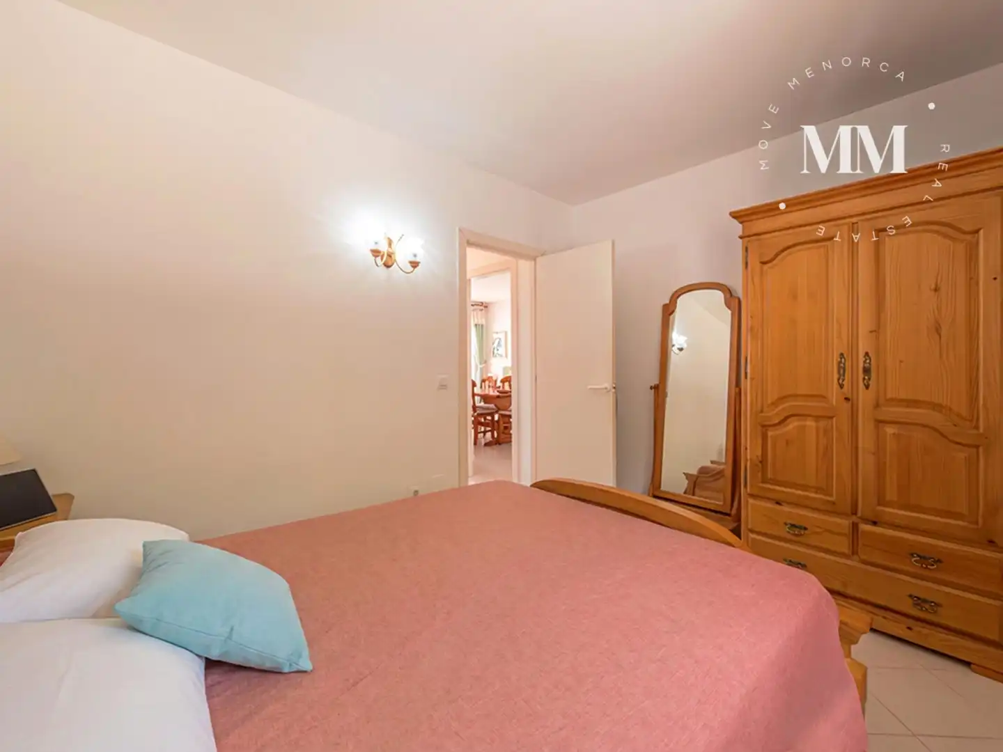 Schlafzimmer von Wohnungen zum Verkauf in Es Mercadal mit Klimaanlage, Terrasse und Möbliert