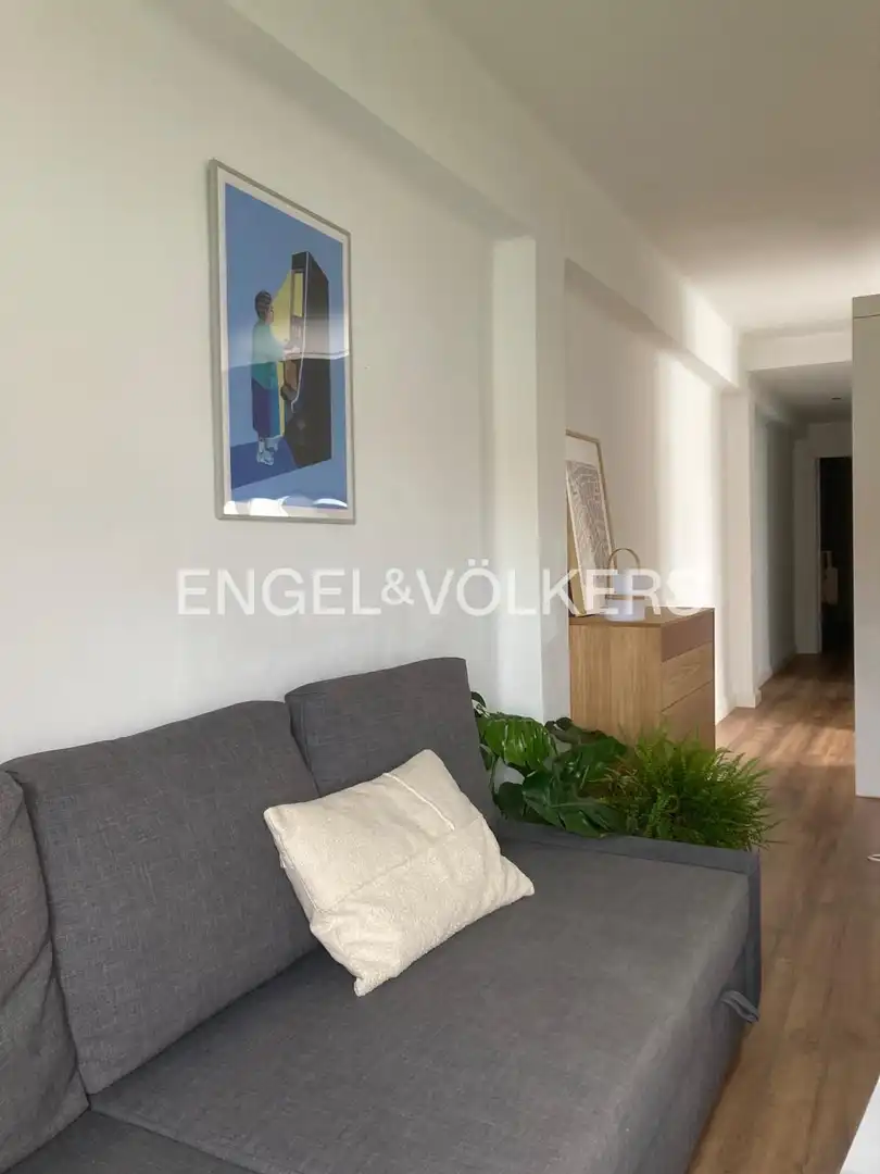 Sala d'estar de Pis de lloguer en Valencia amb Aire condicionat, Calefacció i Terrassa