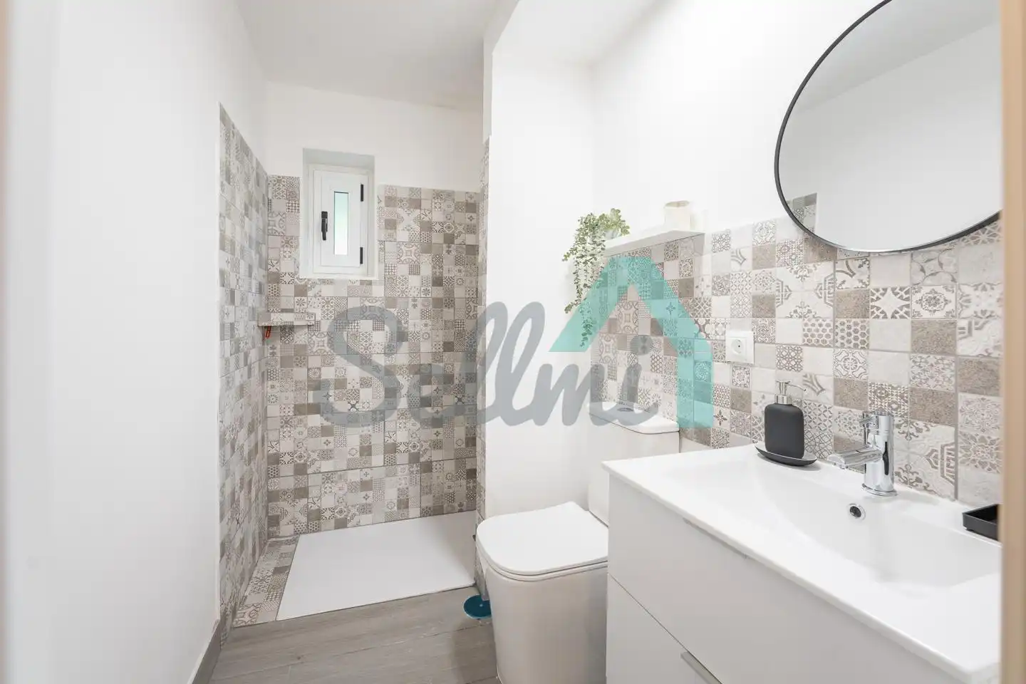 Baño de Planta baja en venta en Mieres (Asturias) con Calefacción, Trastero y Amueblado