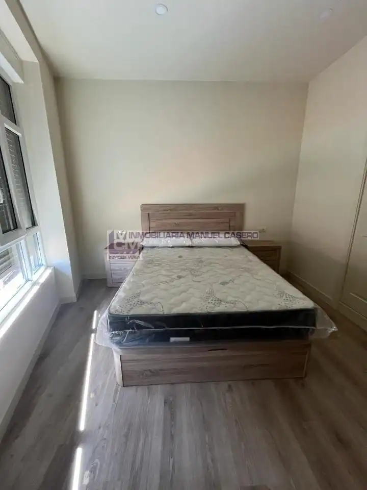 Bedroom of Apartments for rent in Cáceres  with Air Conditioner, Heating and Furnished