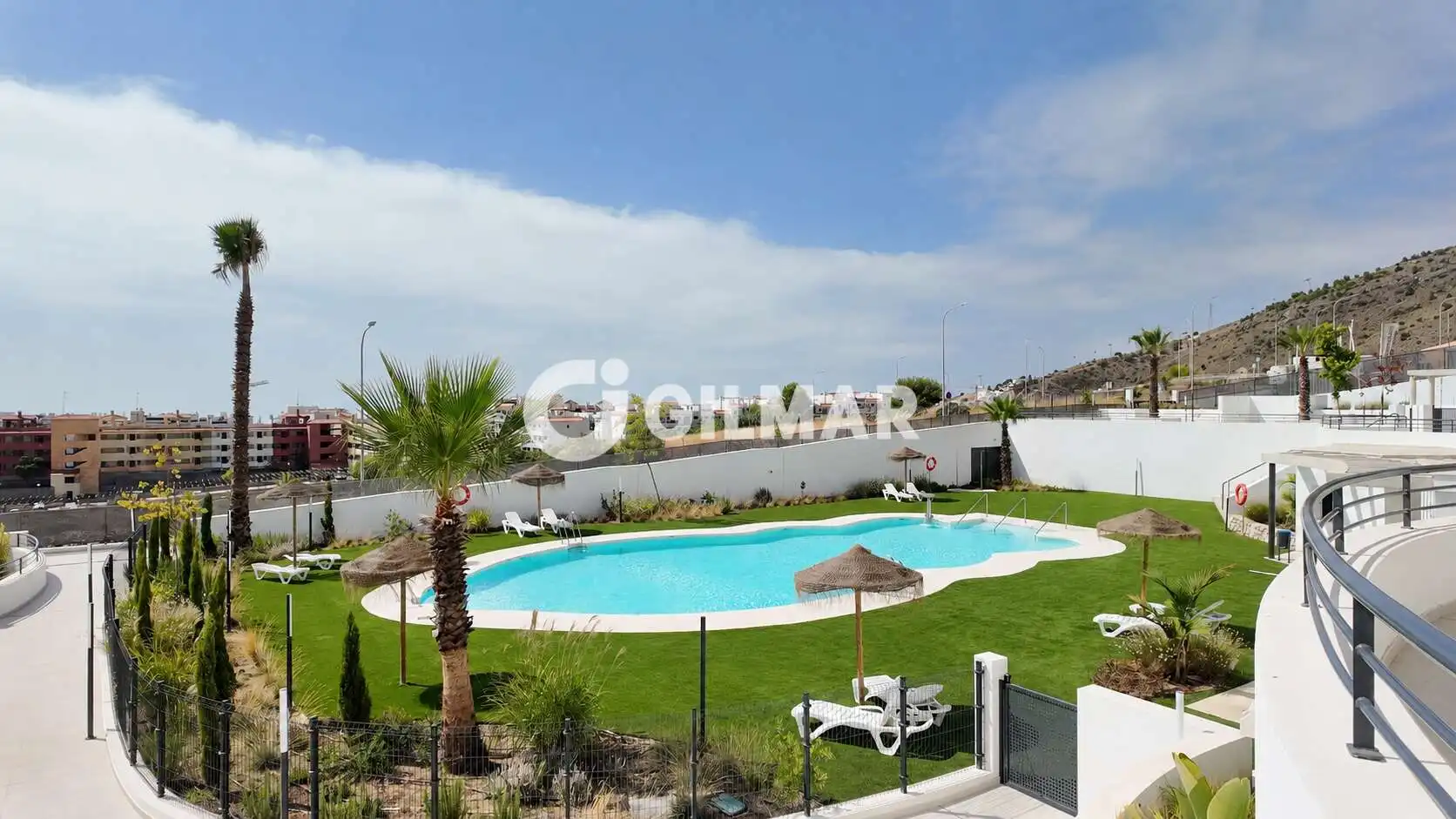 Swimming pool of Flat for sale in Santangelo