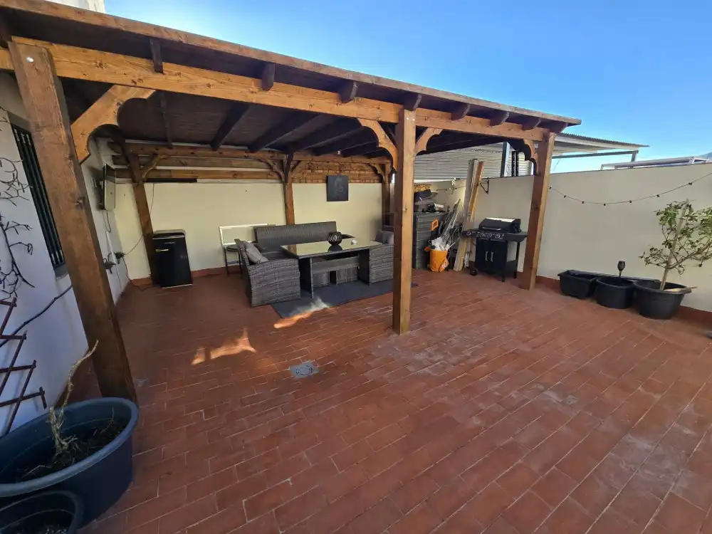 Terraza de Apartamento en venta en Fortuna con Amueblado