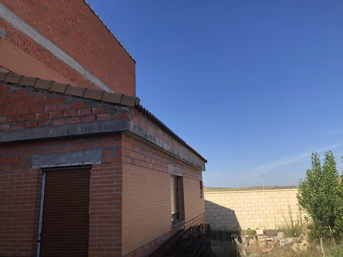 Vista exterior de Casa o chalet en venta en Bernuy de Porreros con Jardín privado