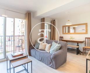 Exterior view of Flat to rent in  Barcelona Capital  with Air Conditioner, Heating and Furnished