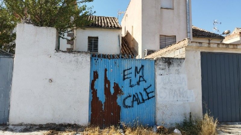Exterior view of Single-family semi-detached for sale in  Granada Capital