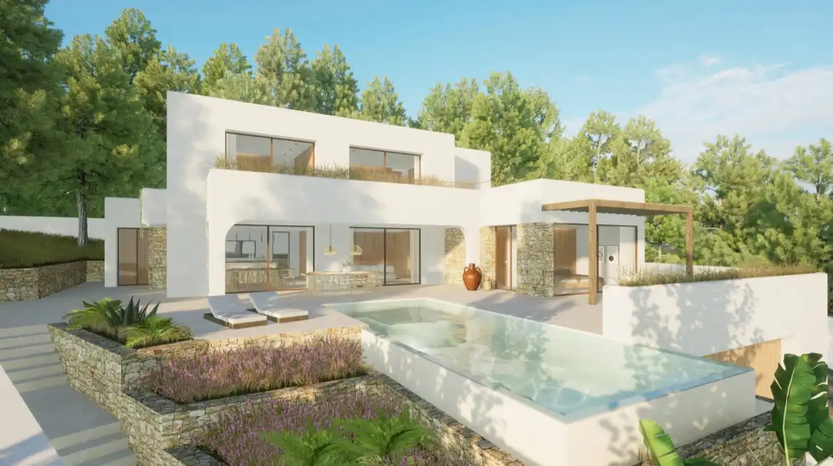 Chalet con piscina en venta en El Portet - Pla de Mar