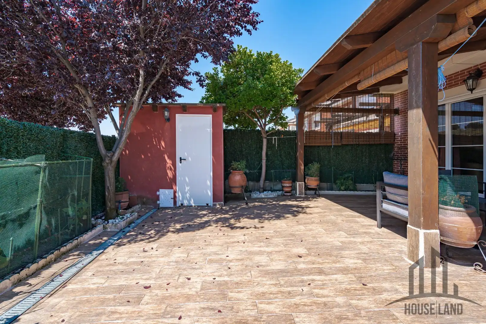 Terraza de Casa adosada en venta en El Casar con Aire acondicionado, Calefacción y Piscina comunitaria