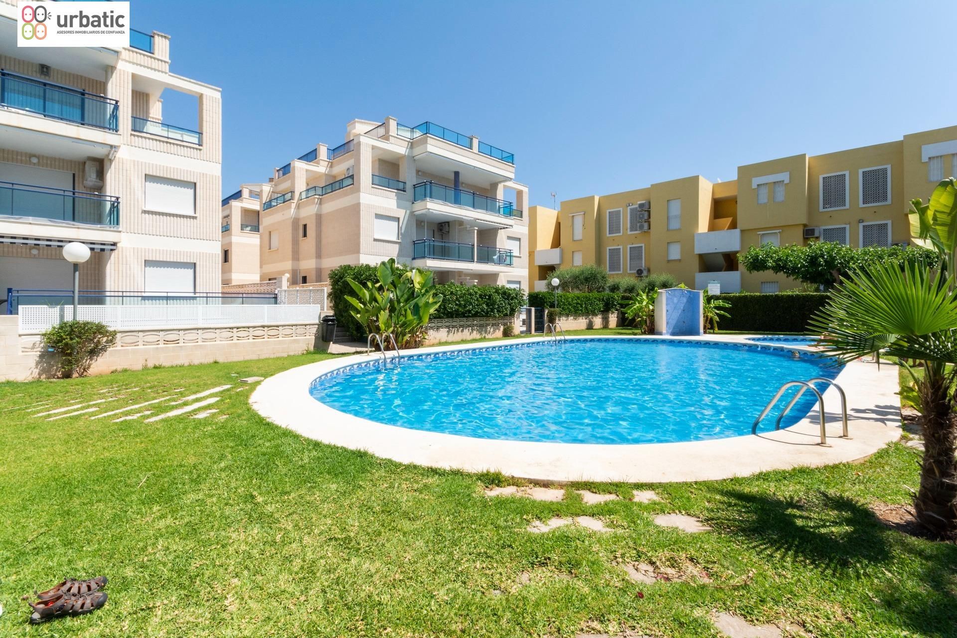 Piscina de Apartament en venda en Xeraco amb Jardí privat, Terrassa i Balcó