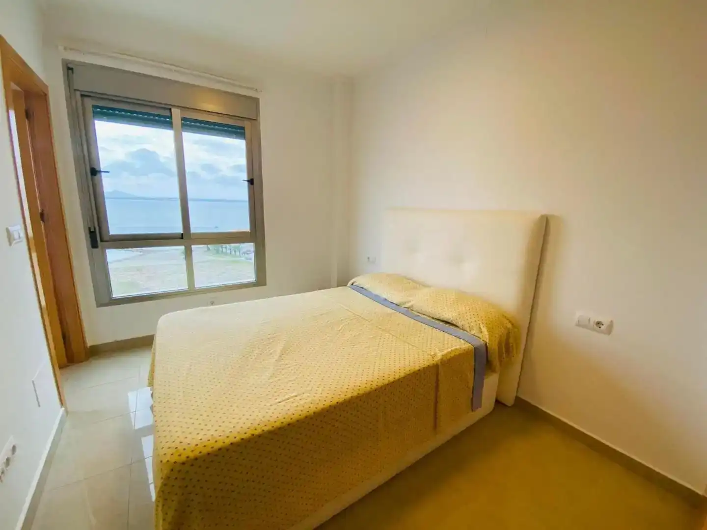 Bedroom of Flat for rent in La Manga del Mar Menor  with Air Conditioner, Swimming Pool and Furnished
