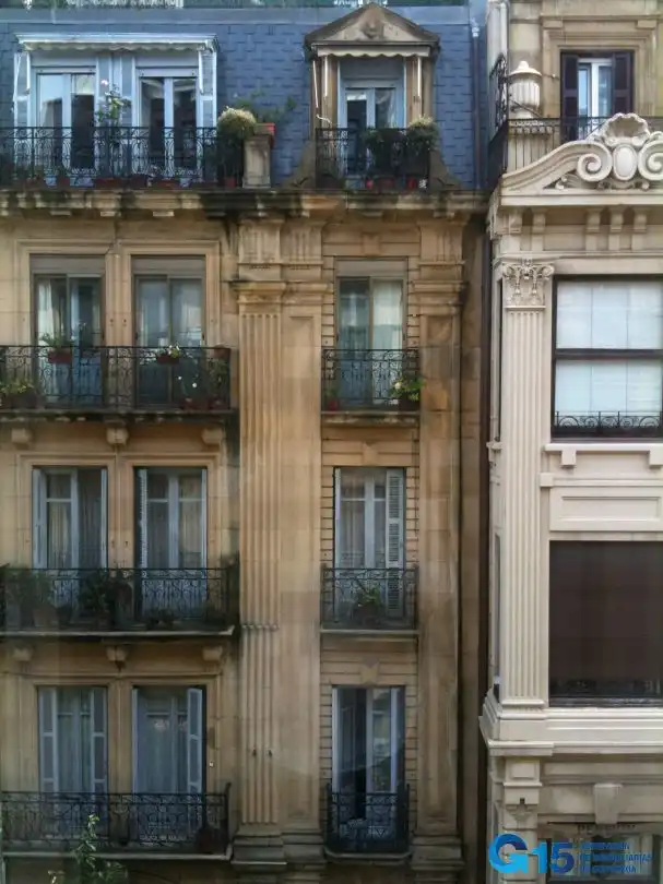Exterior view of Flat for rent in Donostia - San Sebastián   with Heating and Balcony