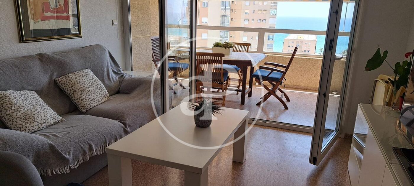 Living room of Flat for sale in El Campello  with Air Conditioner, Heating and Private garden