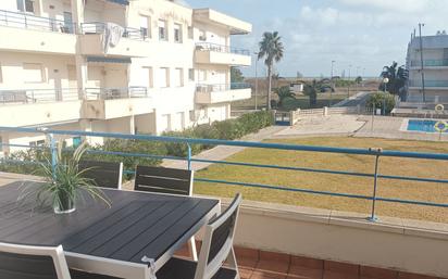 Terrace of Apartment for sale in Amposta  with Terrace, Swimming Pool and Community pool