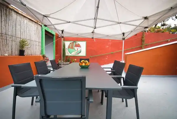 Terraza de Finca rústica en venta en Santa María de Guía de Gran Canaria con Jardín privado, Trastero y Piscina