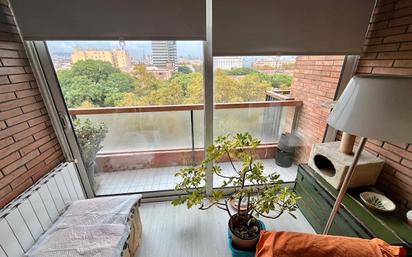 Balcony of Flat for sale in  Barcelona Capital  with Heating, Oven and Balcony