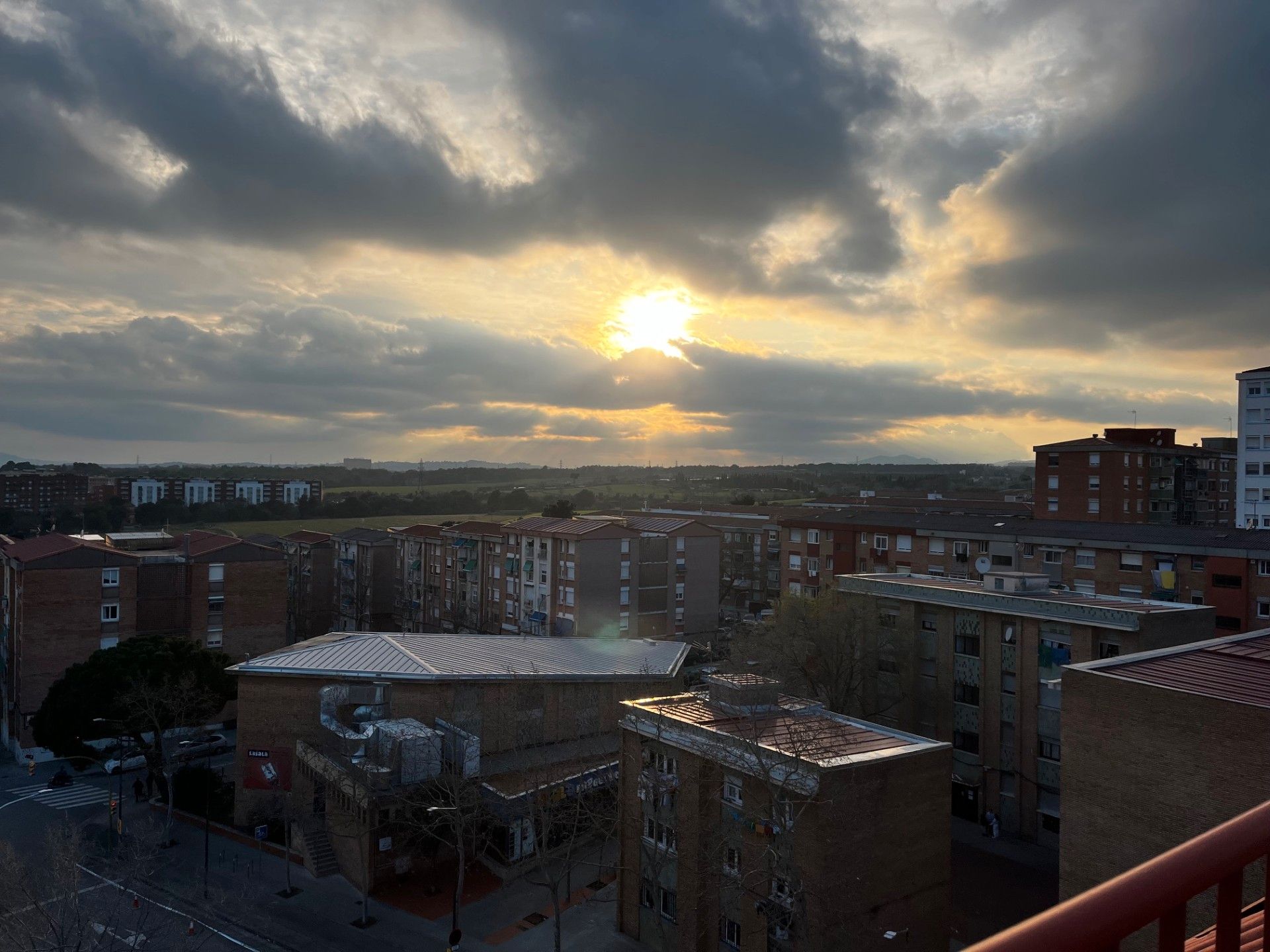 Exterior view of Attic for sale in Sabadell  with Air Conditioner, Heating and Parquet flooring