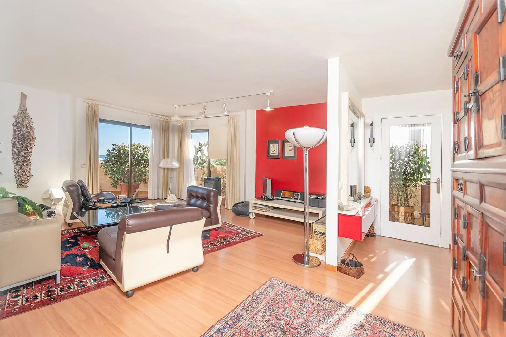 Sala d'estar de Pis en venda en  Palma de Mallorca amb Jardí privat, Terrassa i Traster