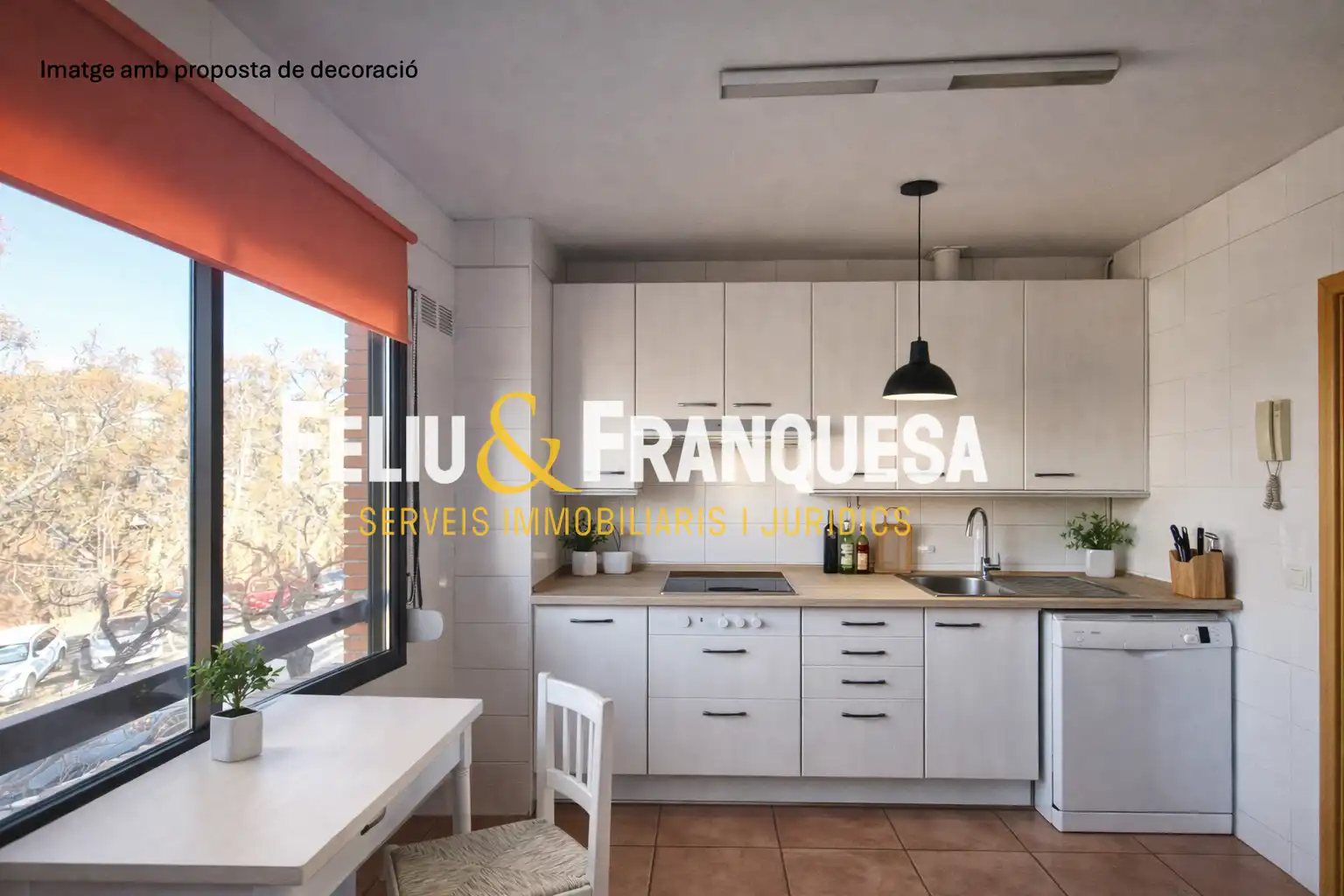 Kitchen of Attic for sale in Sant Cugat del Vallès  with Heating, Private garden and Terrace
