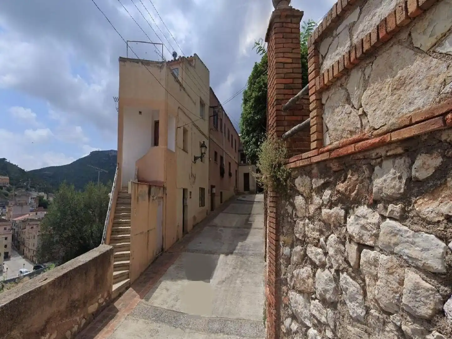Vista exterior de Piso en venta en La Riba