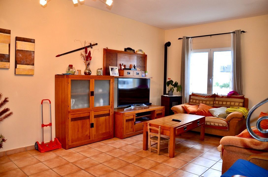 Living room of Single-family semi-detached for sale in Beniarbeig  with Air Conditioner, Storage room and Furnished