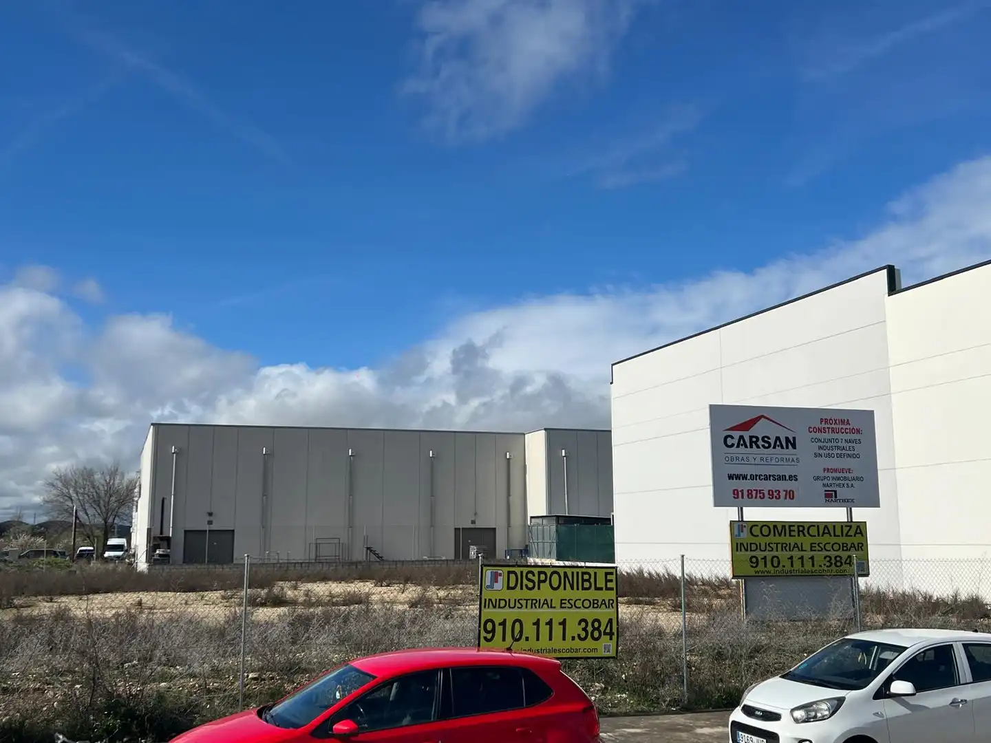 Vista exterior de Terreno industrial en venta en Arganda del Rey