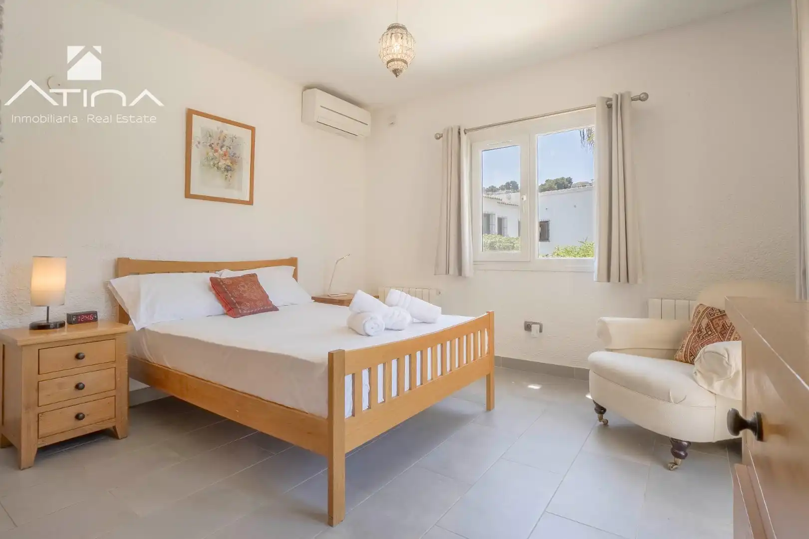 Bedroom of Houses for sale in Jávea / Xàbia  with Air Conditioner, Private garden and Terrace