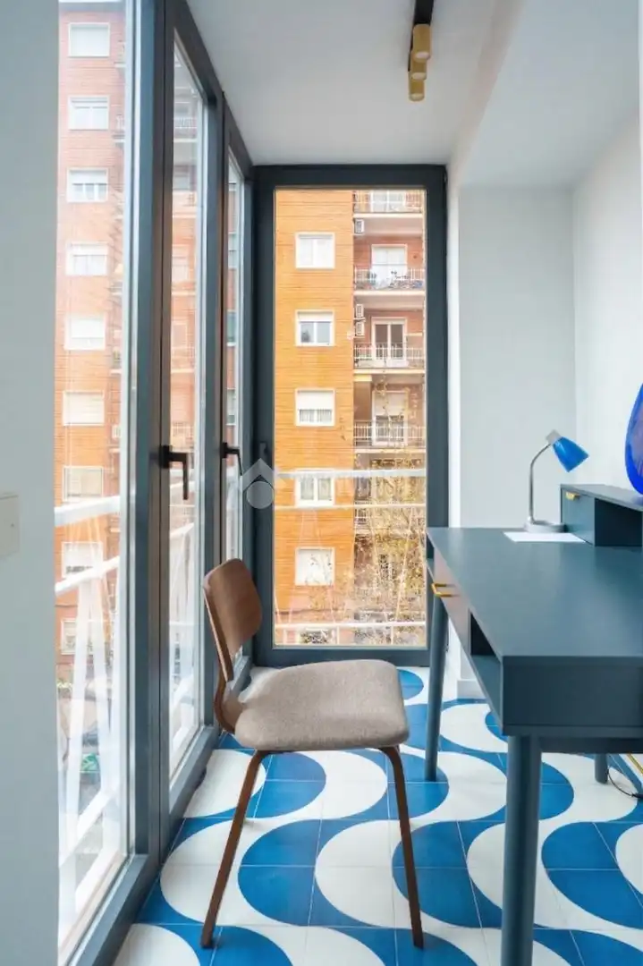 Balcony of Flat for sale in Madrid  with Heating and Parquet flooring