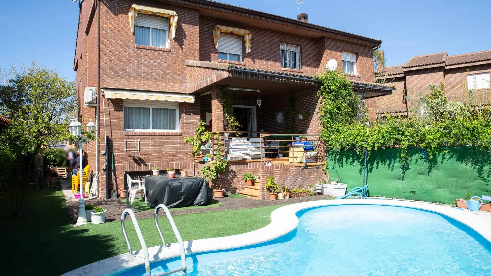 Jardín de Casa adosada en venta en Villanueva de la Cañada con Aire acondicionado, Calefacción y Jardín privado