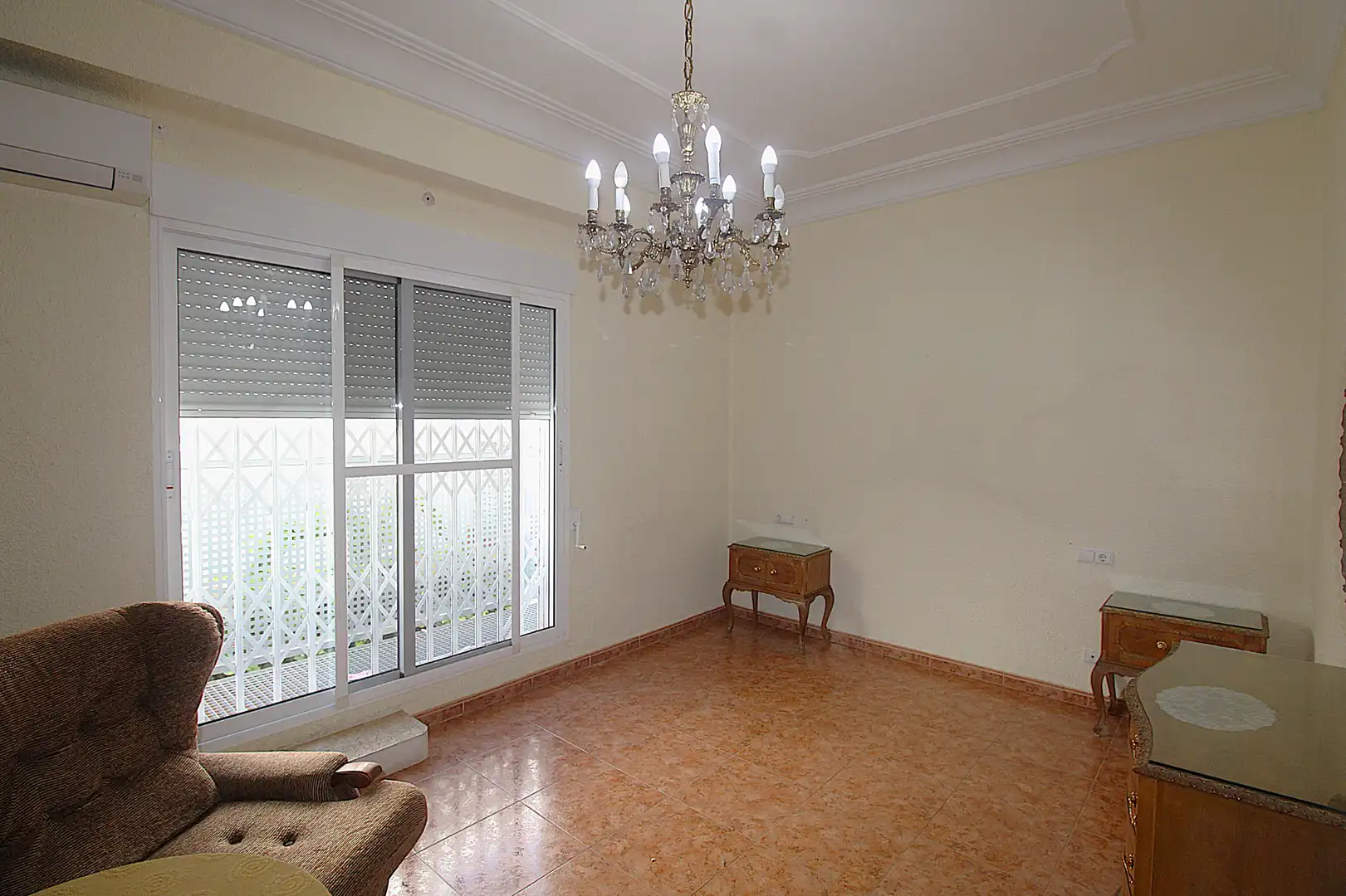 Sala de estar de Piso de alquiler en Valencia con Aire acondicionado, Terraza y Amueblado