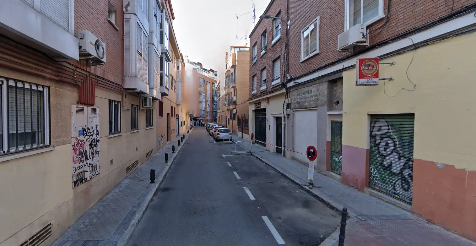 Vista exterior de Casa o xalet en venda en Madrid