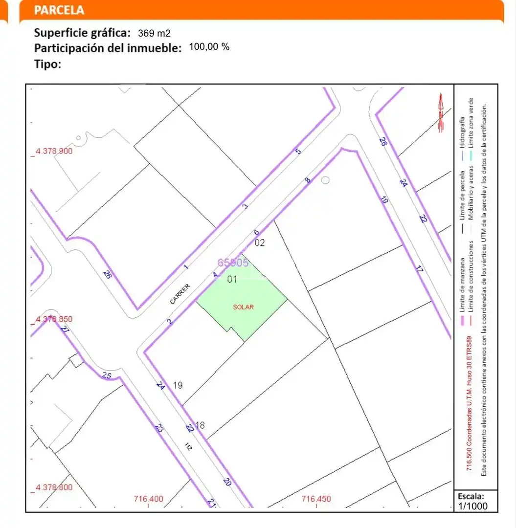 Residencial en venta en Paterna