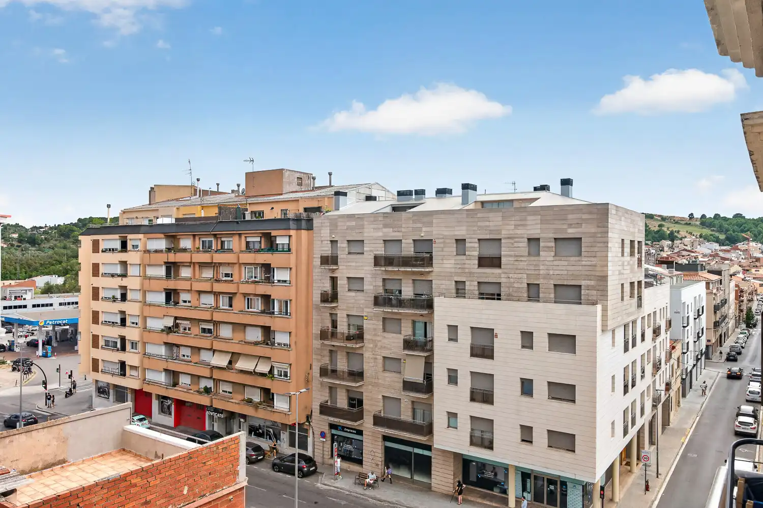 Vista exterior de Dúplex en venta en Terrassa con Calefacción y Balcón