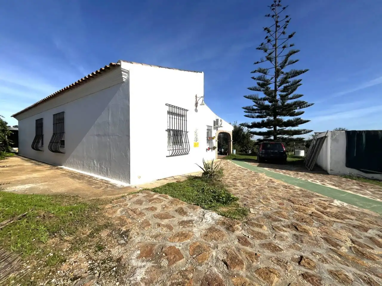 Vista exterior de Casa o chalet en venta en Punta Umbría con Aire acondicionado, Jardín privado y Terraza