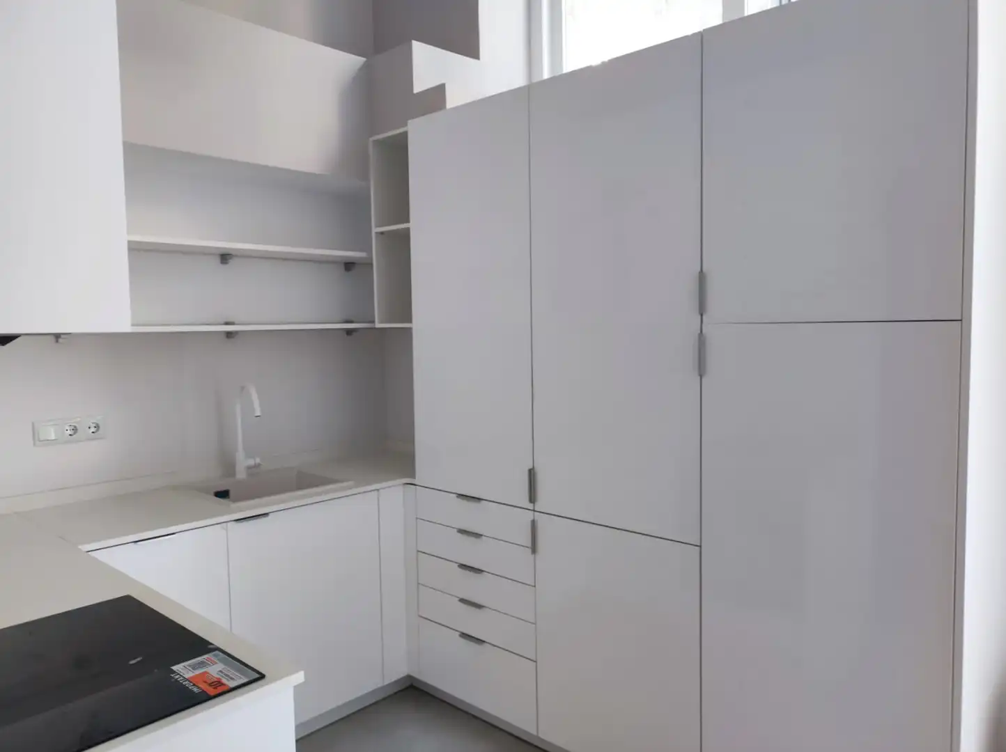 Küche von Wohnung zur Miete in Málaga mit Klimaanlage, Heizung und Ofen