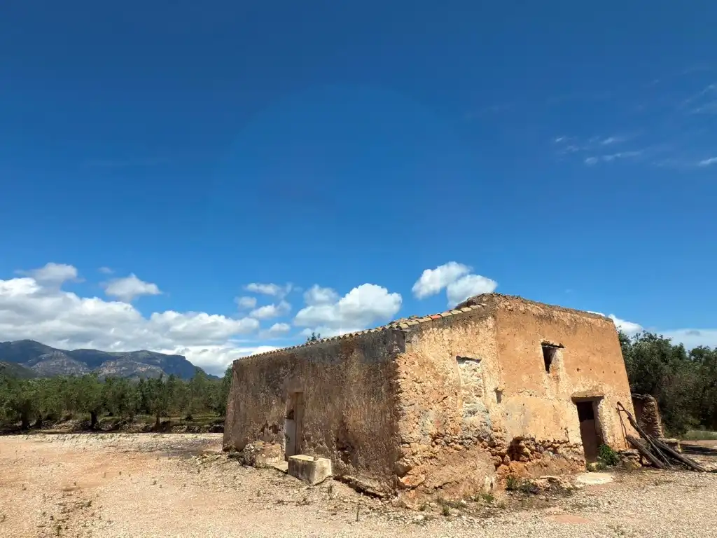 Vista exterior de Finca rústica en venda en Mas de Barberans