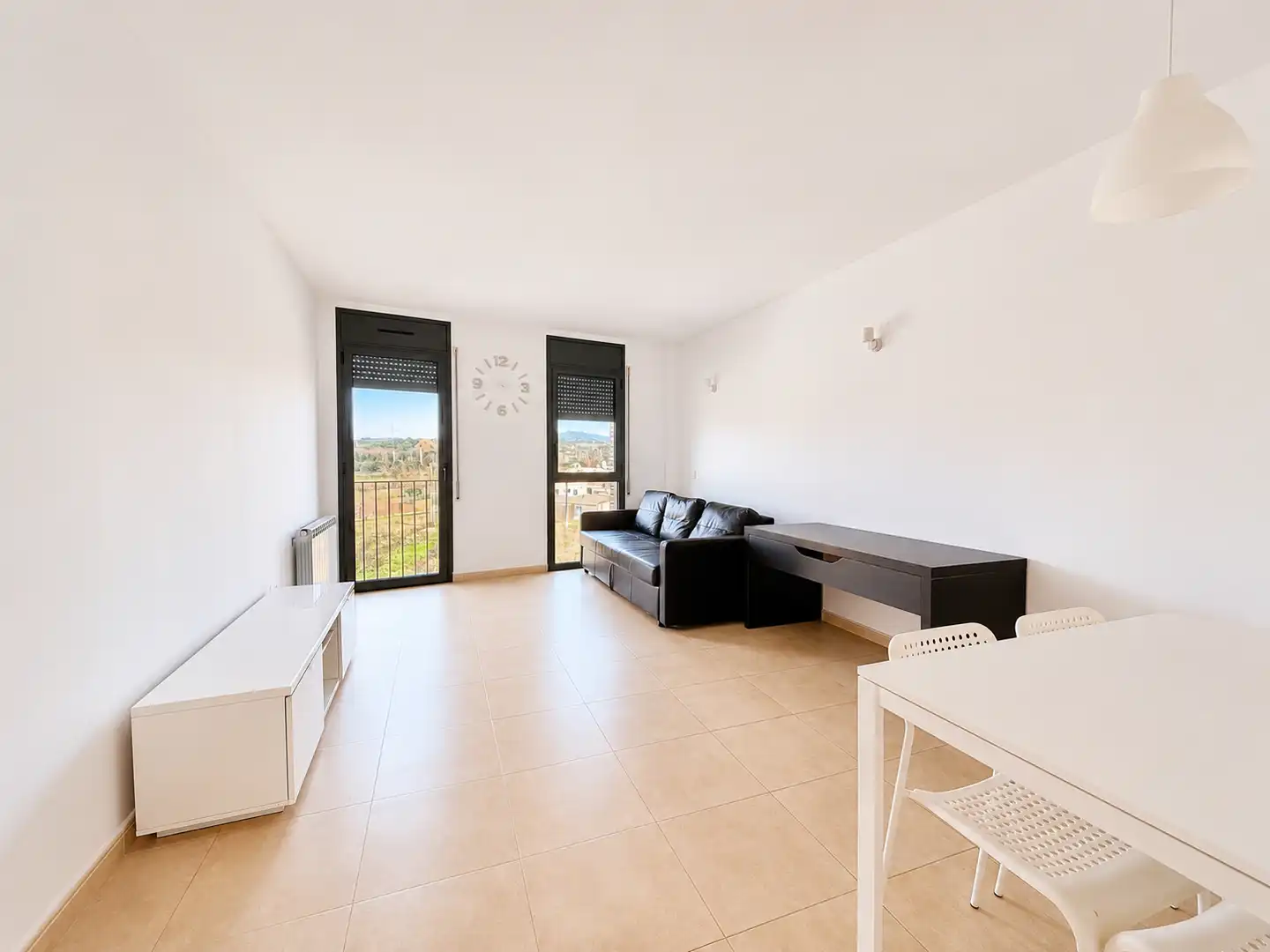 Sala de estar de Piso en venta en Cassà de la Selva con Calefacción y Trastero