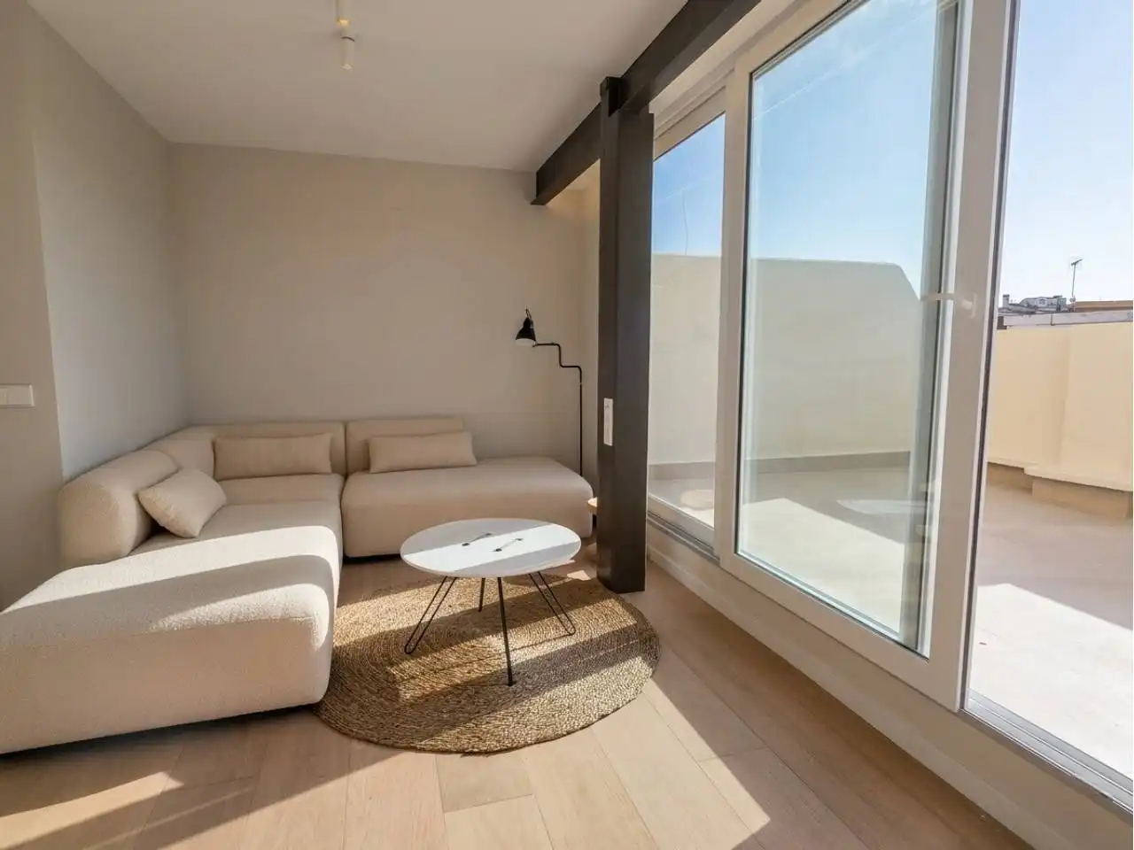 Sala de estar de Ático en venta en Valencia con Aire acondicionado, Calefacción y Terraza