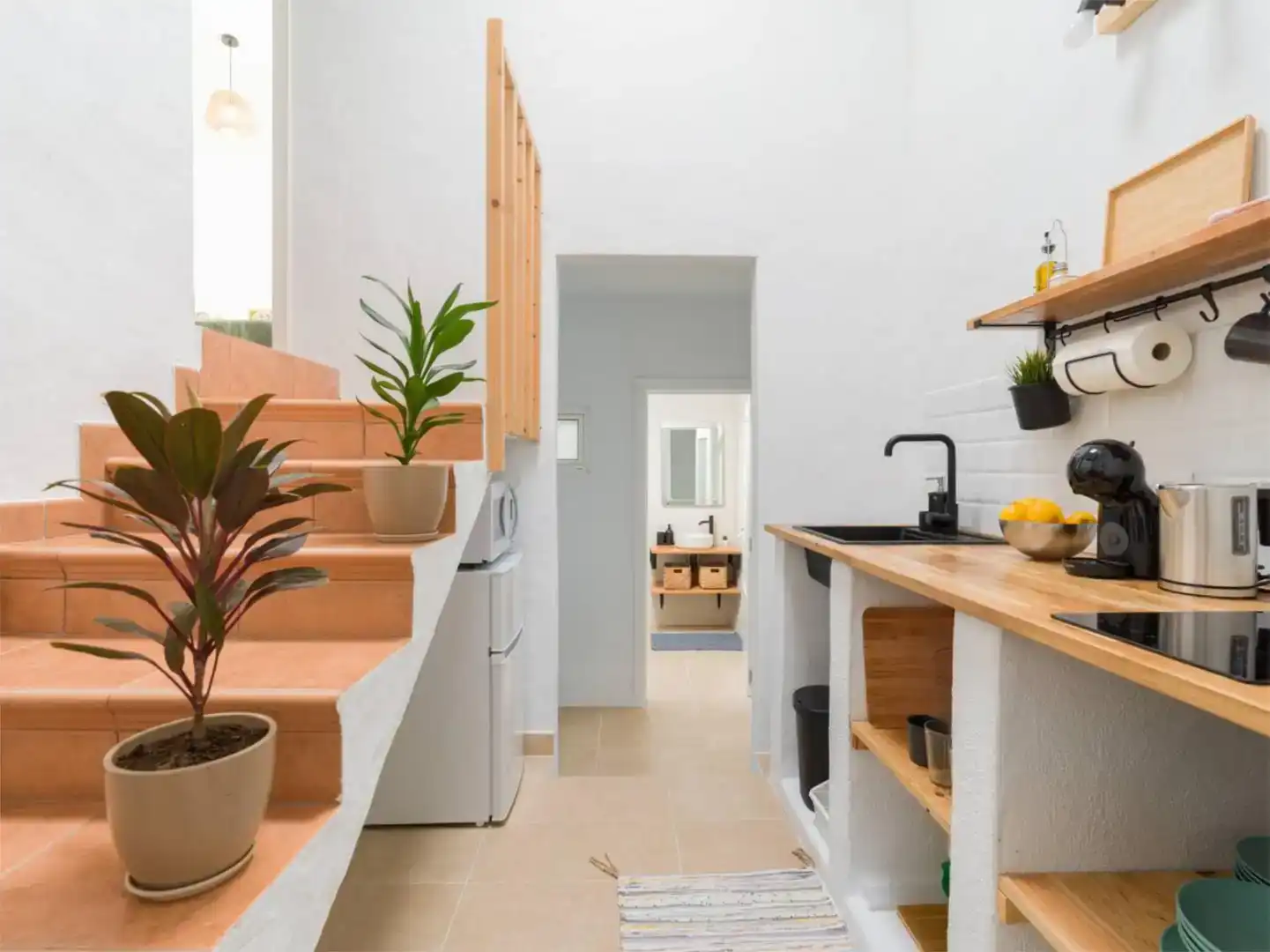 Cocina de Casa adosada en venta en Haría con Trastero, Horno y Lavadora