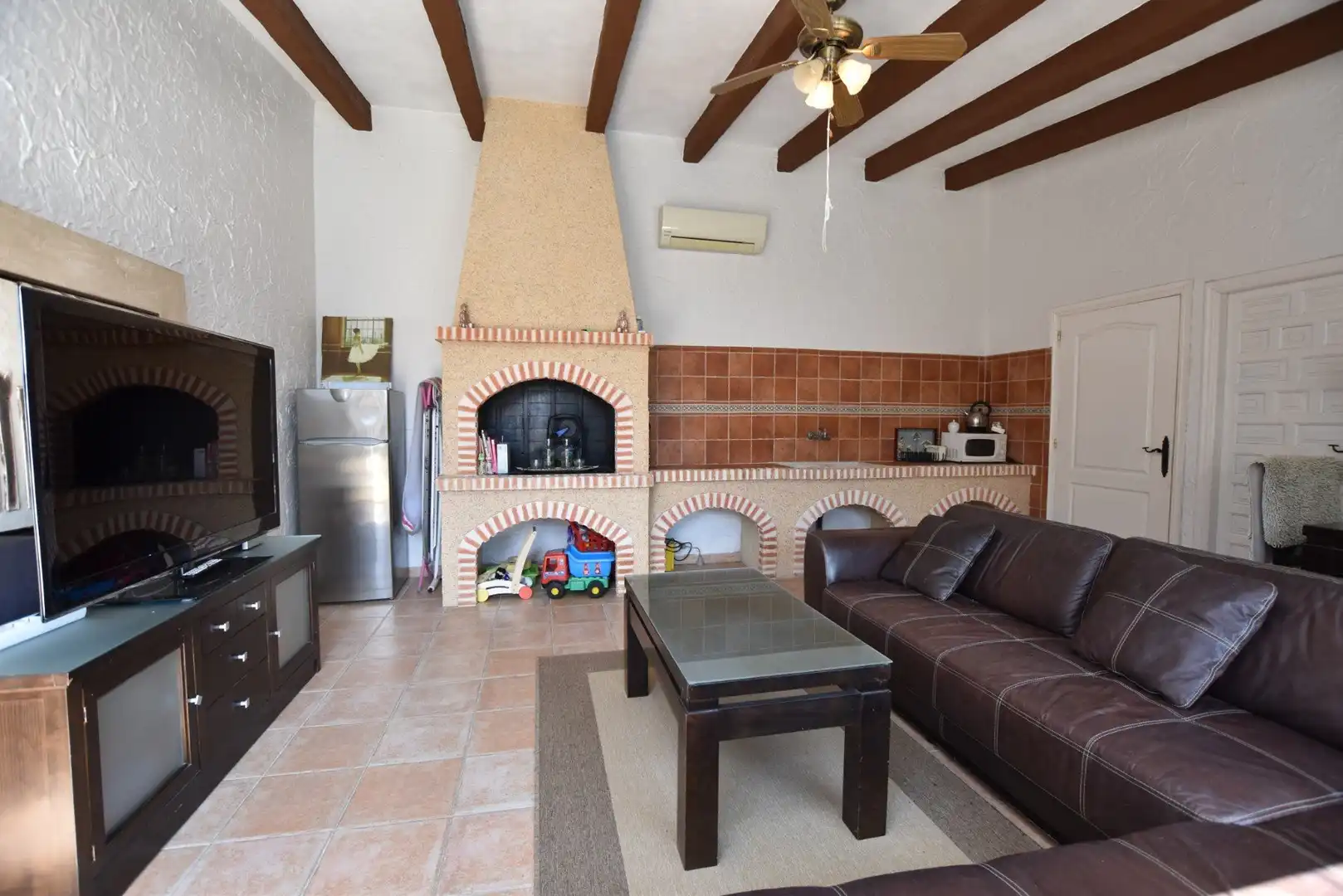 Sala de estar de Finca rústica en venta en Almoradí con Jardín privado