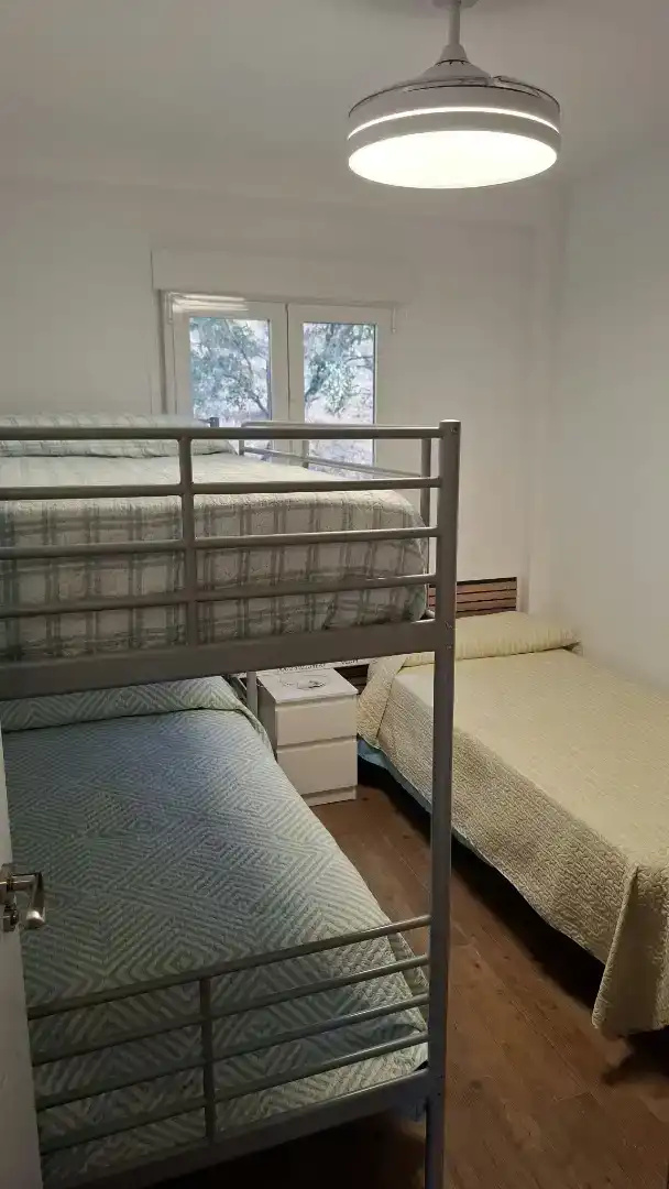 Bedroom of Flat for rent in Espiel  with Air Conditioner, Furnished and Balcony