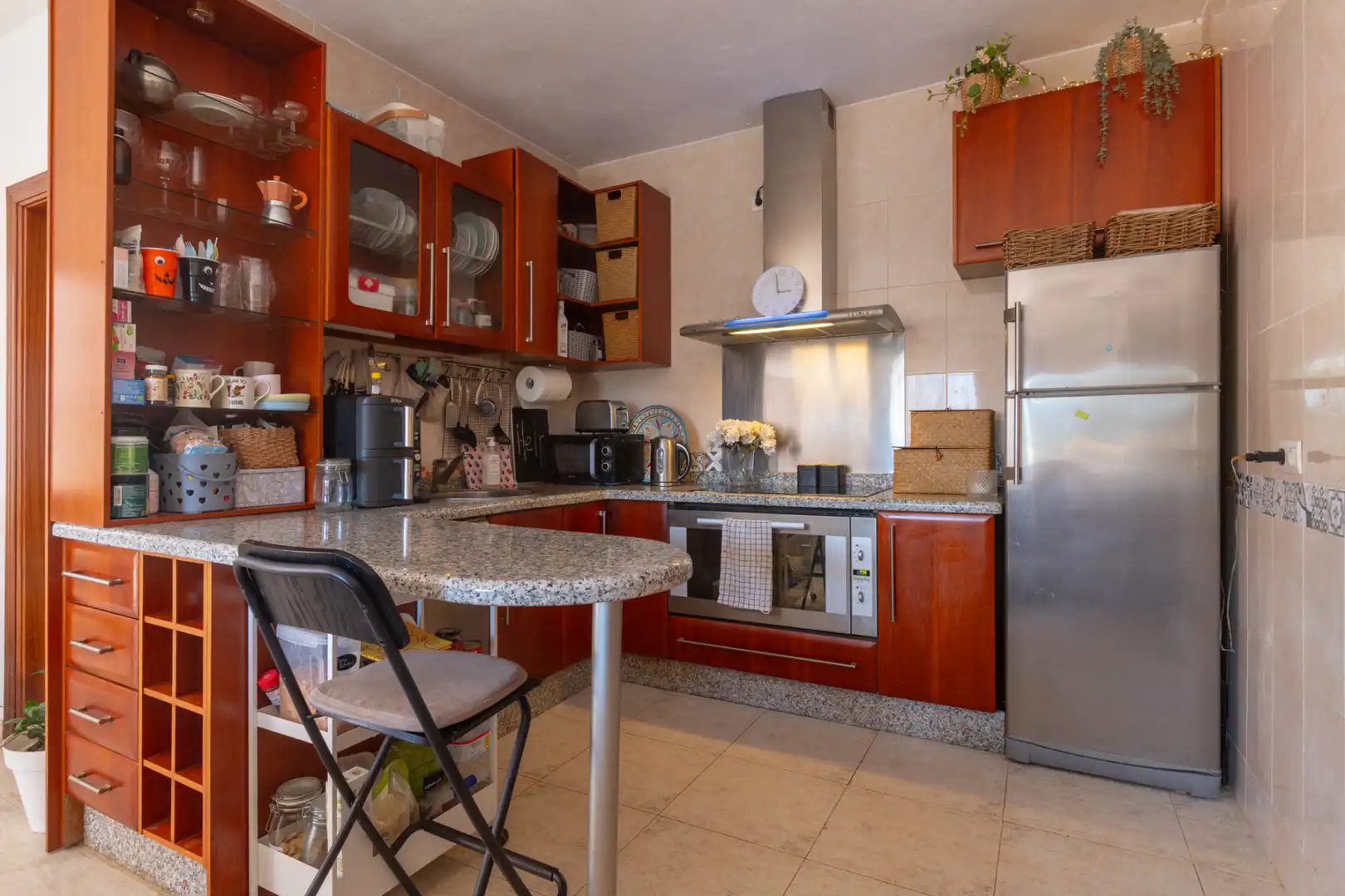Cocina de Casa o chalet en venta en Alhaurín de la Torre con Aire acondicionado, Calefacción y Jardín privado
