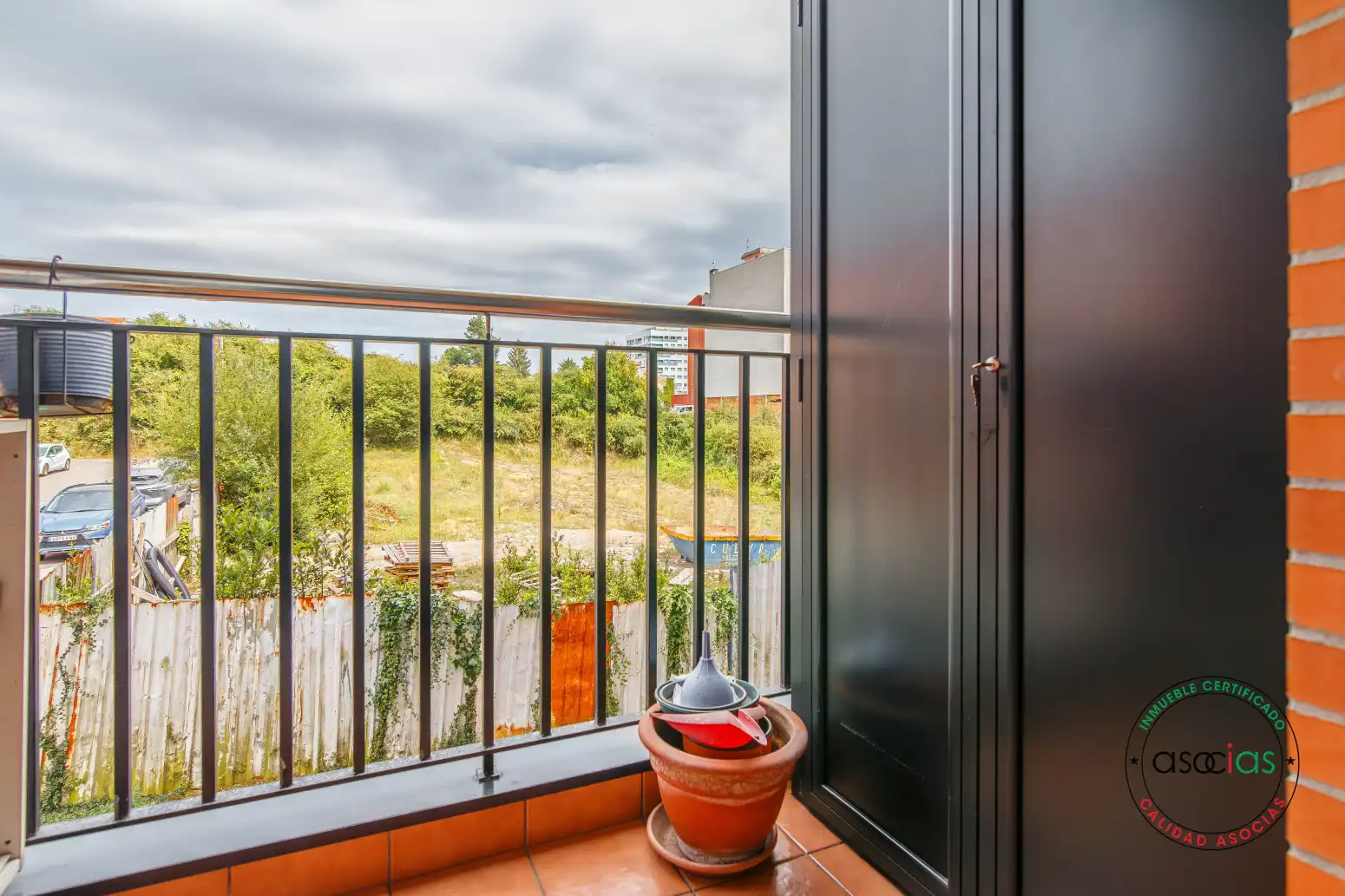 Balcony of Flat for sale in Siero  with Heating, Terrace and Storage room